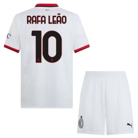 Camisetas AC Milan Rafael Leao 10 Segunda 2024-25 - Niño (+ Pantalones)